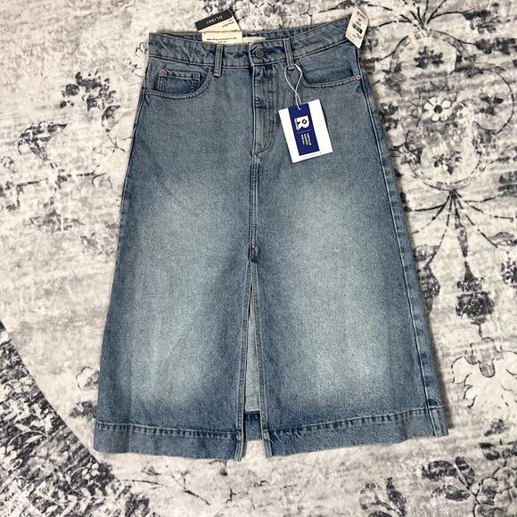 DL1961 Alma A-line Denim Skirt Sz 26 - Picture 2 of 6